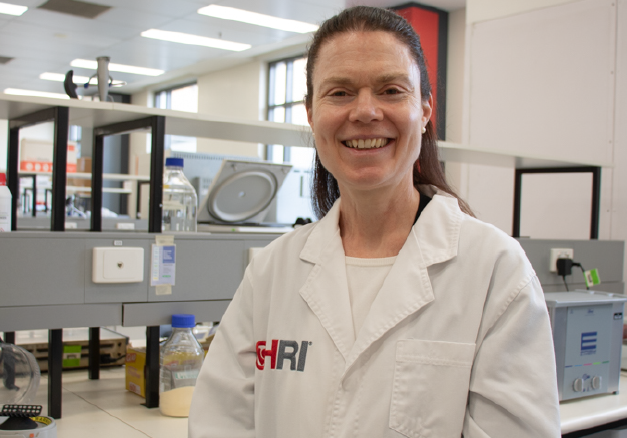 Professor Julie Mc Mullen in lab 2024