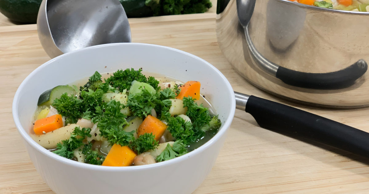 Chicken and Vegetable Soup • Heart Research Institute UK