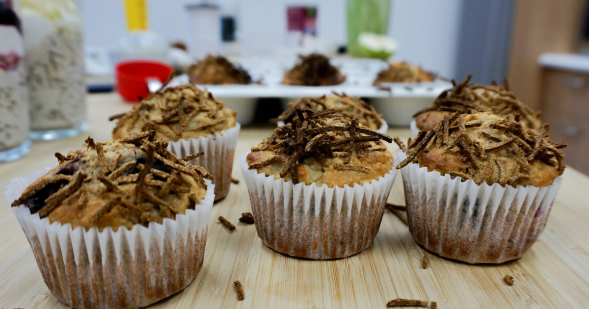 Banana and Berry Bran Muffins • Heart Research Institute UK
