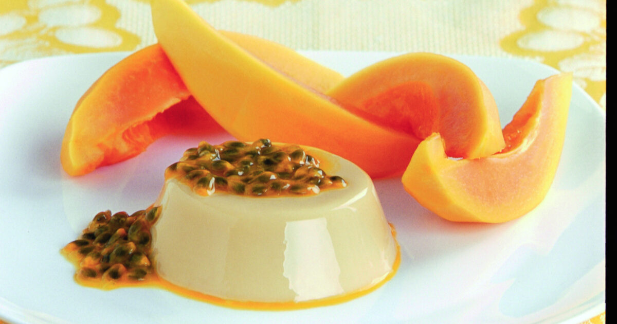 Ginger and Coconut Panna Cotta • Heart Research Institute UK