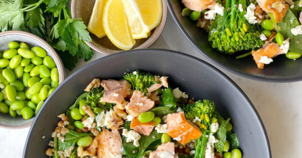 Superfood salmon salad • Heart Research Institute • Heart Research Institute
