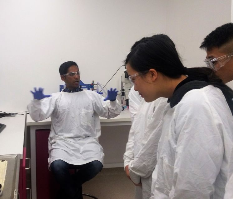 NAB tour of HRI labs 2