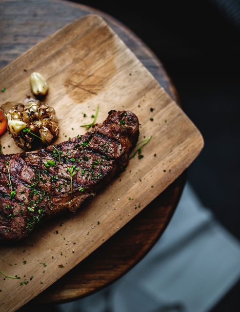 Steak-charred
